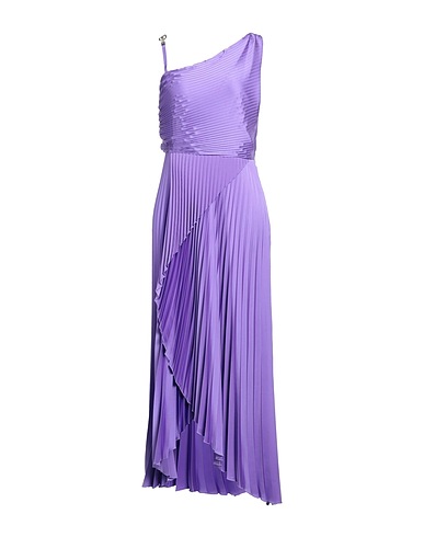 LIU •JO Long dress Mauve 98% Polyester, 2% Elastane