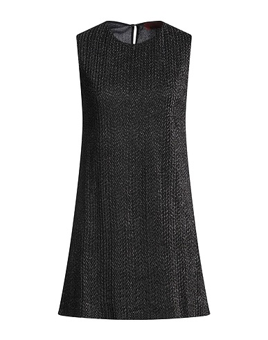 MISSONI Short dress Black 74% Viscose, 14% Upcycled metals, 12% Polyamide