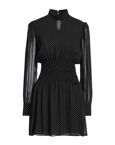 GAëLLE Paris Short dress Black 100% Polyester