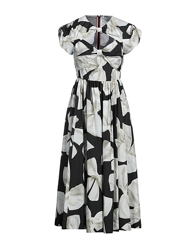 VIVETTA Midi dress SUSTAINABLE Black 100% Cotton