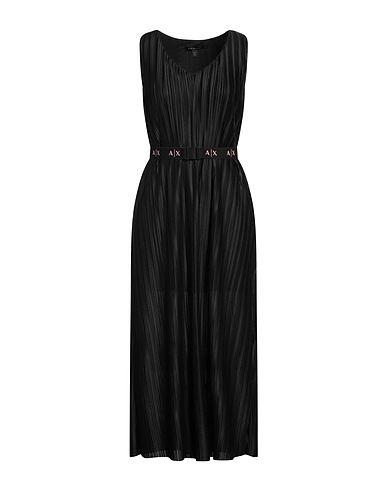 ARMANI EXCHANGE Midi dress Black 100% Polyester
