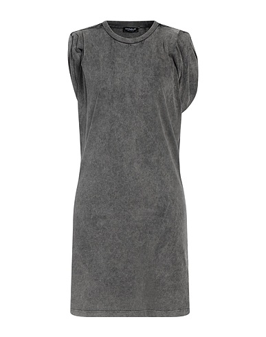 DONDUP Short dress Lead 100% Cotton