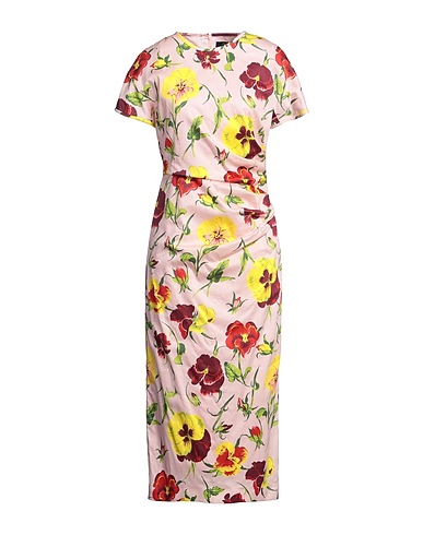 WEEKEND MAX MARA Midi dress Pink 97% Cotton, 3% Elastane