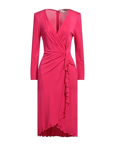 DIANE VON FURSTENBERG Midi dress Fuchsia 100% Viscose