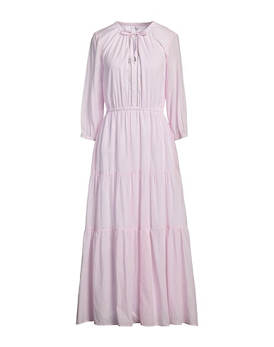 PESERICO Long dress Light pink 100% Cotton