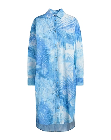 ICE PLAY Midi dress Azure 100% Cotton