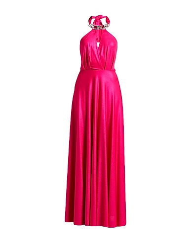 DRAMÉE Vestito lungo Fucsia 92% Poliestere, 8% Elastan