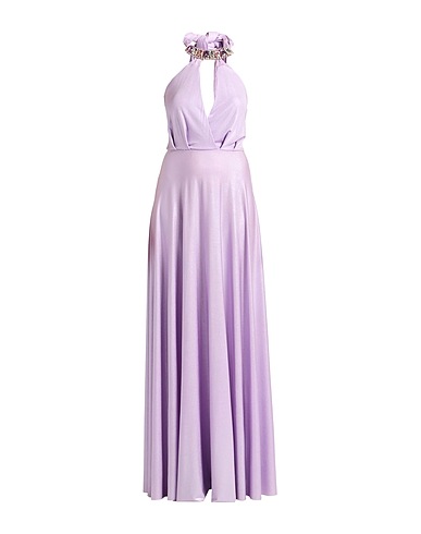 DRAMÉE Long dress Lilac 92% Polyester, 8% Elastane
