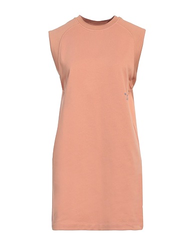 ARMANI EXCHANGE Short dress Sand 100% Cotton, Polyester, Elastane