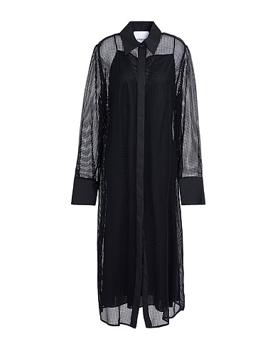 ERIKA CAVALLINI Midi dress Black 100% Cotton