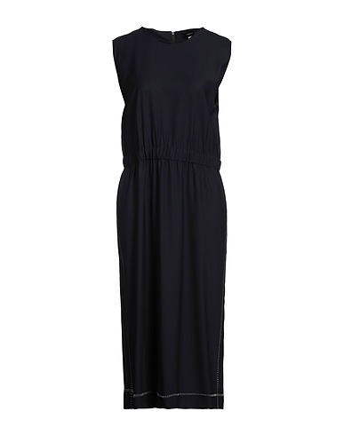 FABIANA FILIPPI Midi dress Midnight blue 75% Virgin Wool, 23% Polyamide, 2% Elastane