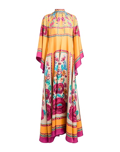 LA DOUBLE J Long dress Marigold 100% Silk