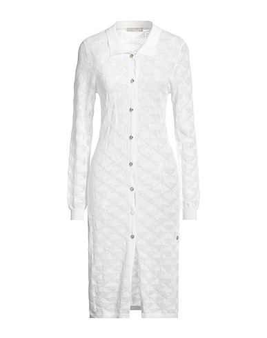 YES ZEE by ESSENZA Cardigan URBAN CHIC Bianco 65% Viscosa, 35% Poliestere