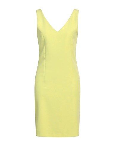MARKUP Sheath dress Lime green 89% Polyester, 11% Elastane