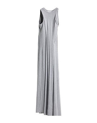VICTORIA BECKHAM Vestito lungo Grigio 100% Cotone