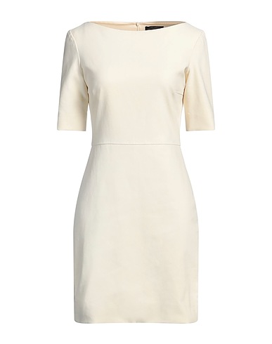 THE ROW Robe courte Blanc cassé 52% Papier, 38% Nylon, 10% Élasthanne