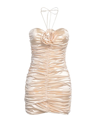 ELISABETTA FRANCHI Kurzes Kleid Cremeweiß 88% Polyamid, 12% Elastan