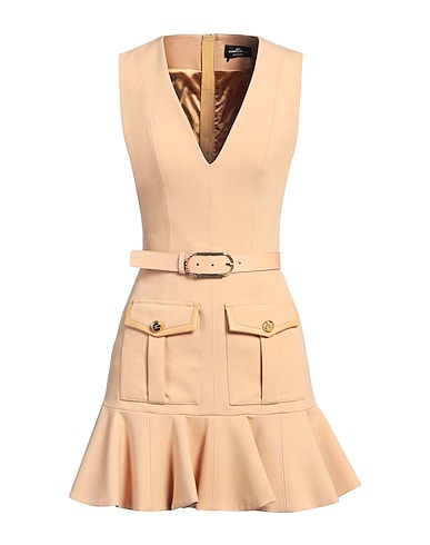 ELISABETTA FRANCHI Short dress 52% Polyester, 43% Virgin Wool, 5% Elastane, Polyurethane