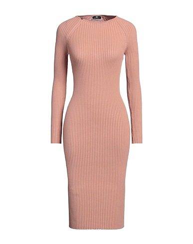 ELISABETTA FRANCHI Tubino Cipria 70% Viscosa, 30% Poliestere