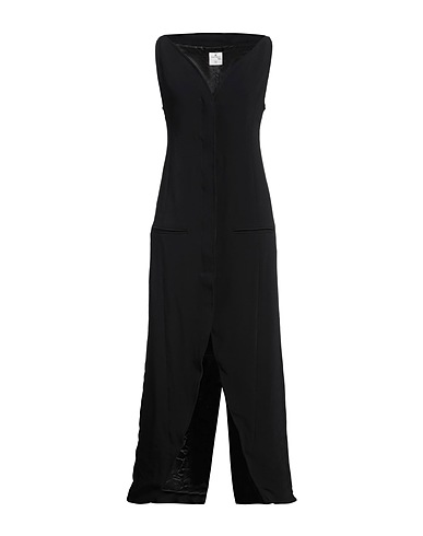 COURRÈGES Long dress Black 98% Viscose, 2% Elastane