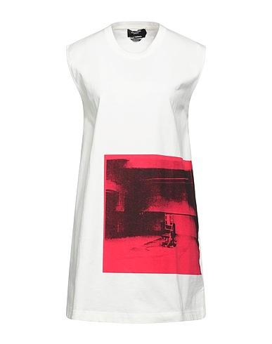 CALVIN KLEIN 205W39NYC Short dress White 100% Cotton