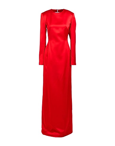 GIUSEPPE DI MORABITO Long dress Red 58% Virgin Wool, 42% Viscose