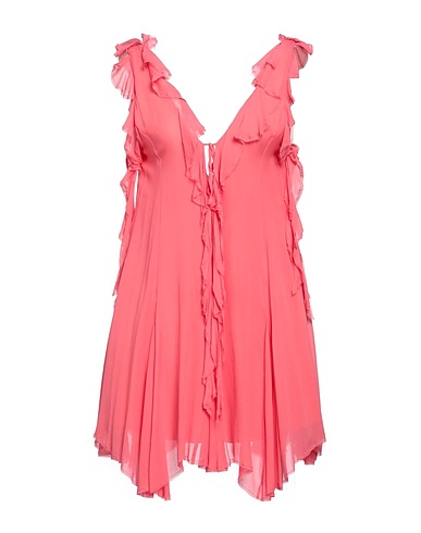 ANIYE BY Short dress Coral 100% Viscose