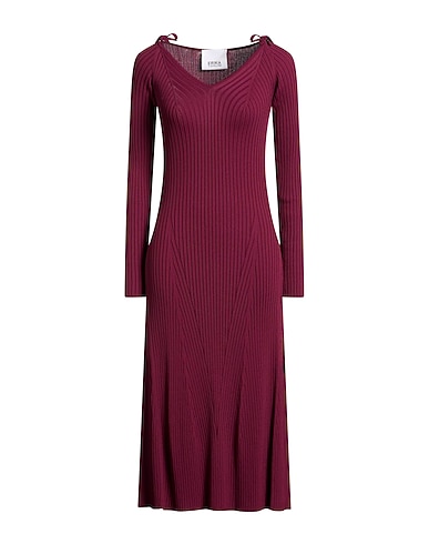 ERIKA CAVALLINI Robe mi-longue BORDEAUX 65% Vinylal, 35% Polyamide