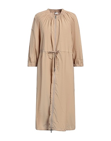 PESERICO Vestito midi Cammello 52% Cotone, 48% Poliestere