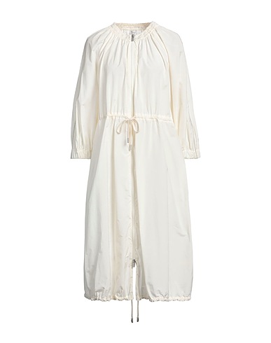 PESERICO Midi dress Ivory 52% Cotton, 48% Polyester
