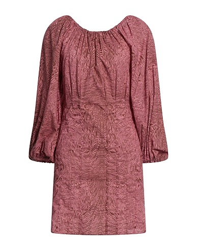 FEDERICA TOSI Short dress Pink 100% Cotton