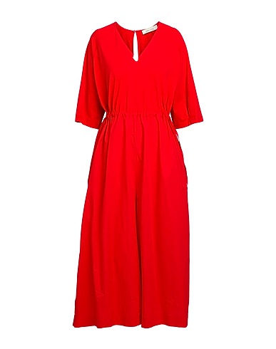 EMMA & GAIA RED Jumpsuits and Dungarees Red 100% Cotton