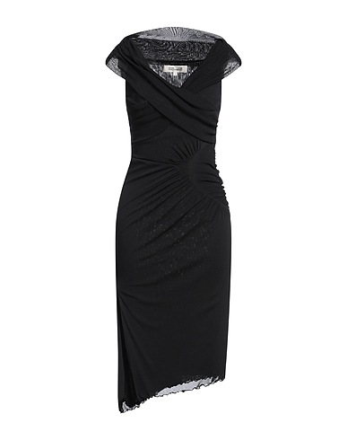 DIANE VON FURSTENBERG エレガントドレス ブラック ナイロン 100%