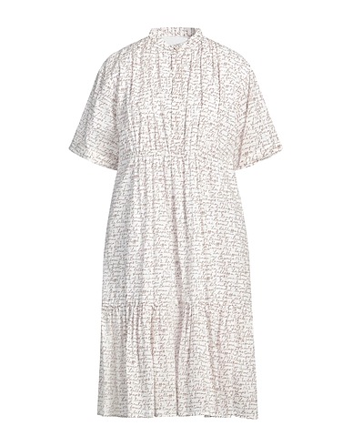 PESERICO Vestito chemisier Bianco 100% Cotone