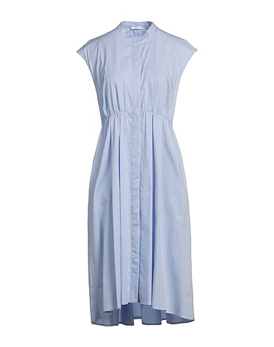 PESERICO Vestito chemisier EASY Celeste 97% Cotone, 3% Elastan