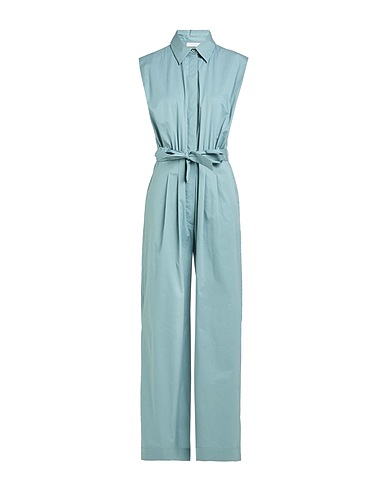 PESERICO Jumpsuits and Dungarees EASY Pastel blue 97% Cotton, 3% Elastane