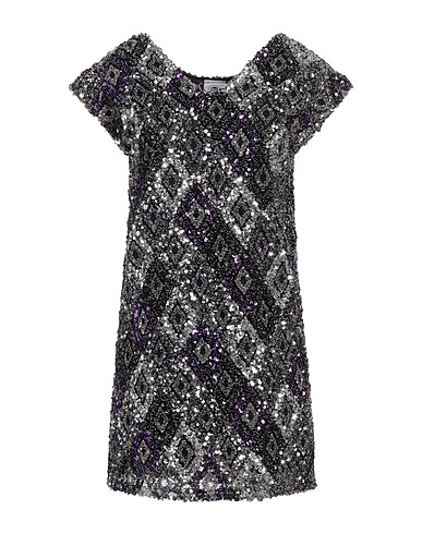 LE VOLIÈRE Short dress Black 100% Polyester