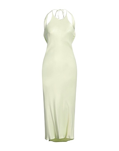 EMMA & GAIA Langes Kleid Säuregrün 100% Viskose