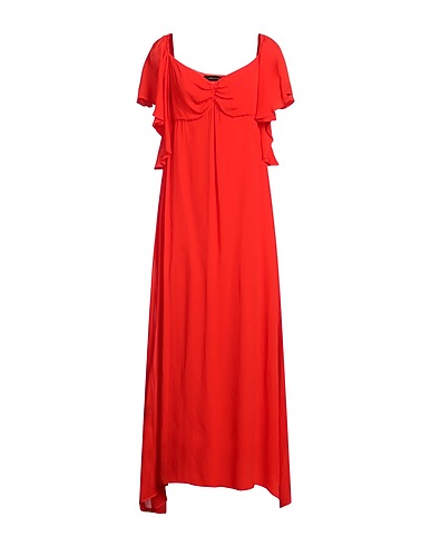 EMMA & GAIA Vestito lungo Rosso 100% Viscosa