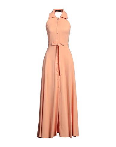 EMMA & GAIA Long dress Apricot 96% Viscose, 4% Elastane