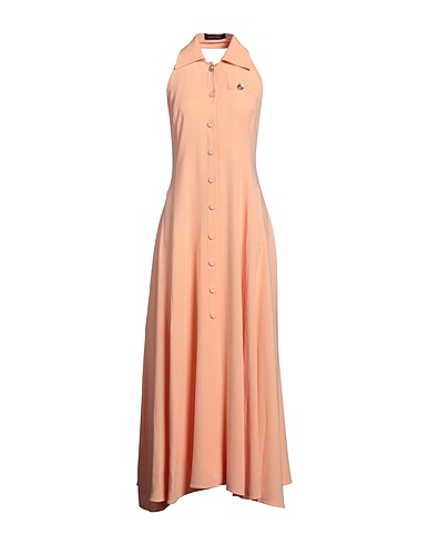 EMMA & GAIA Long dress Apricot 96% Viscose, 4% Elastane