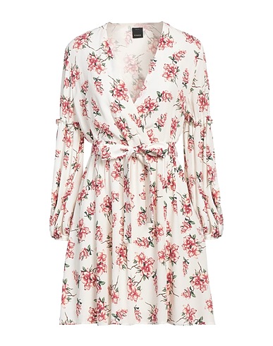 PINKO ミニワンピース・ドレス オフホワイト レーヨン 100%