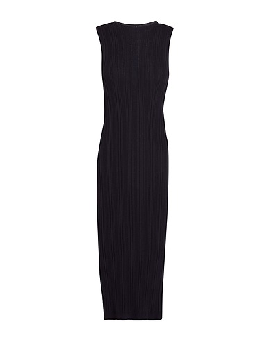 PESERICO Midi dress EASY Midnight blue 100% Cotton