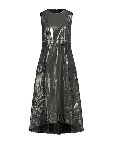 PESERICO Midi dress Lead 53% Cotton, 47% Polyester