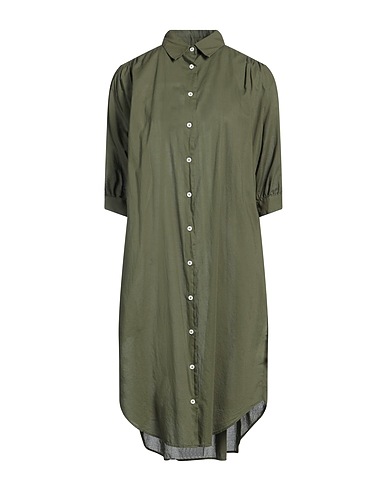ACADEMIA Hemdkleid Militärgrün 100% Baumwolle