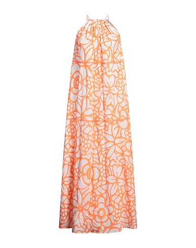 NIŪ Vestito lungo Arancione 100% Cotone