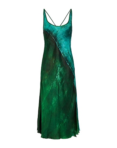 MASNADA Midi dress Green 100% Viscose