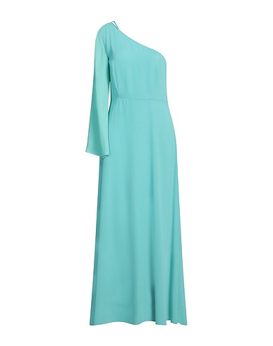 CARLA MONTANARINI Vestito lungo LUXE Verde chiaro 100% Poliestere