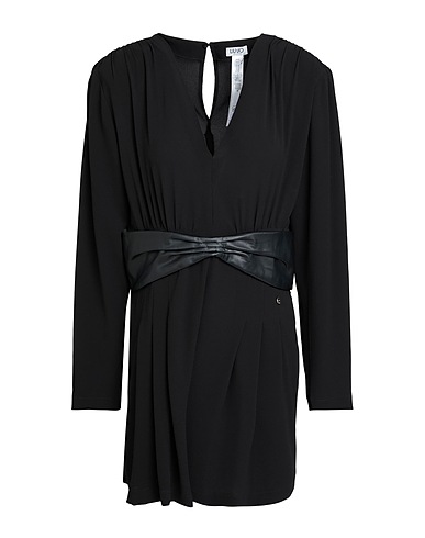 LIU •JO Jumpsuits and Dungarees Black 97% Polyester, 3% Elastane