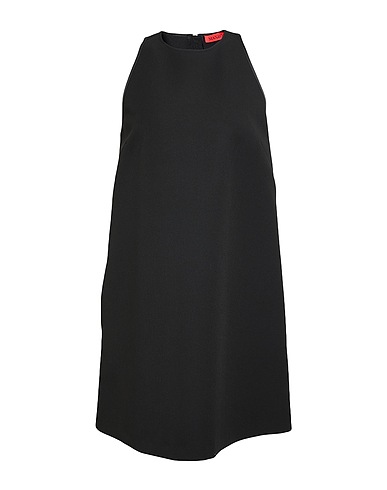 MAX&Co. Short dress LIETO Black 64% Polyester, 32% Viscose, 4% Elastane